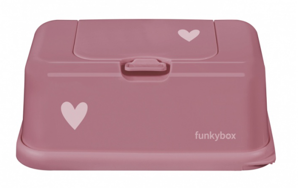 Feuchttücherbox Herz rosa Feuchttücherbox Herz rosa
